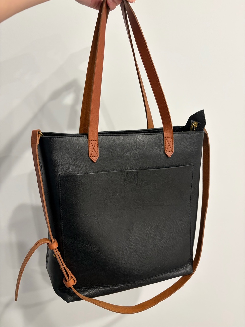 Madewell Zip Top Medium Transport Tote - Picture 1 of 5